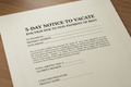 5 day eviction notice
